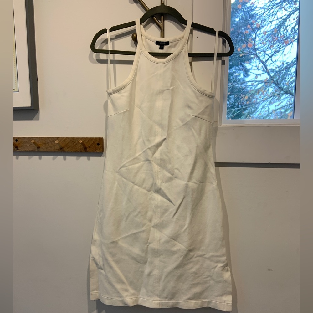Cream coloured cotton dress